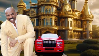 Steve Harvey's Very Private World | Net Worth, Car Collection, Mansion (Exclusive)