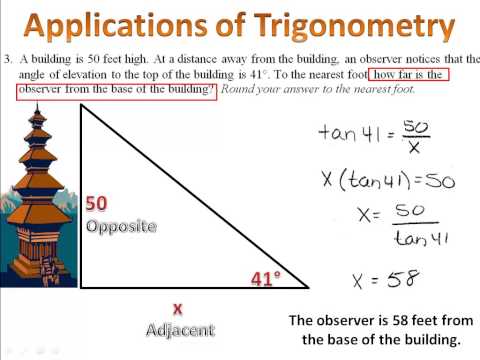 Trigonometry - Applications