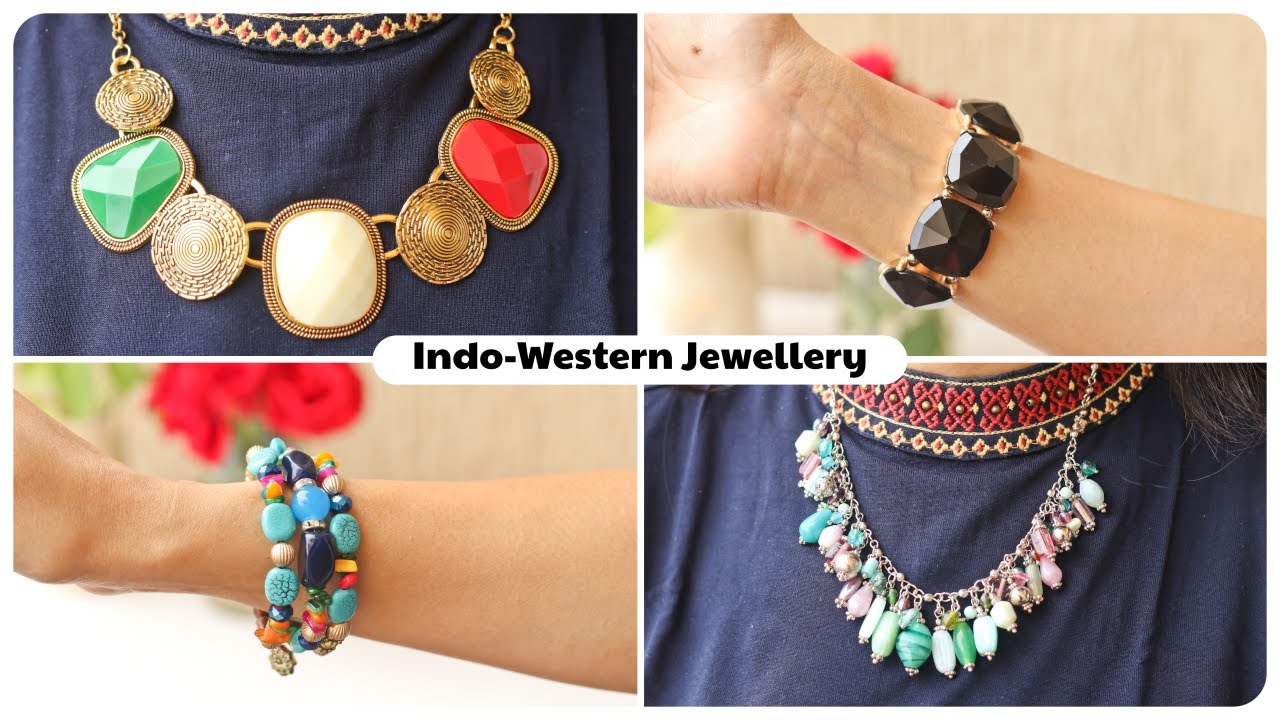 Trendy & Stylish Indian & Indo-Western Jewellery Haul | Jewellery from Amazon ~ Home 'n' Much More