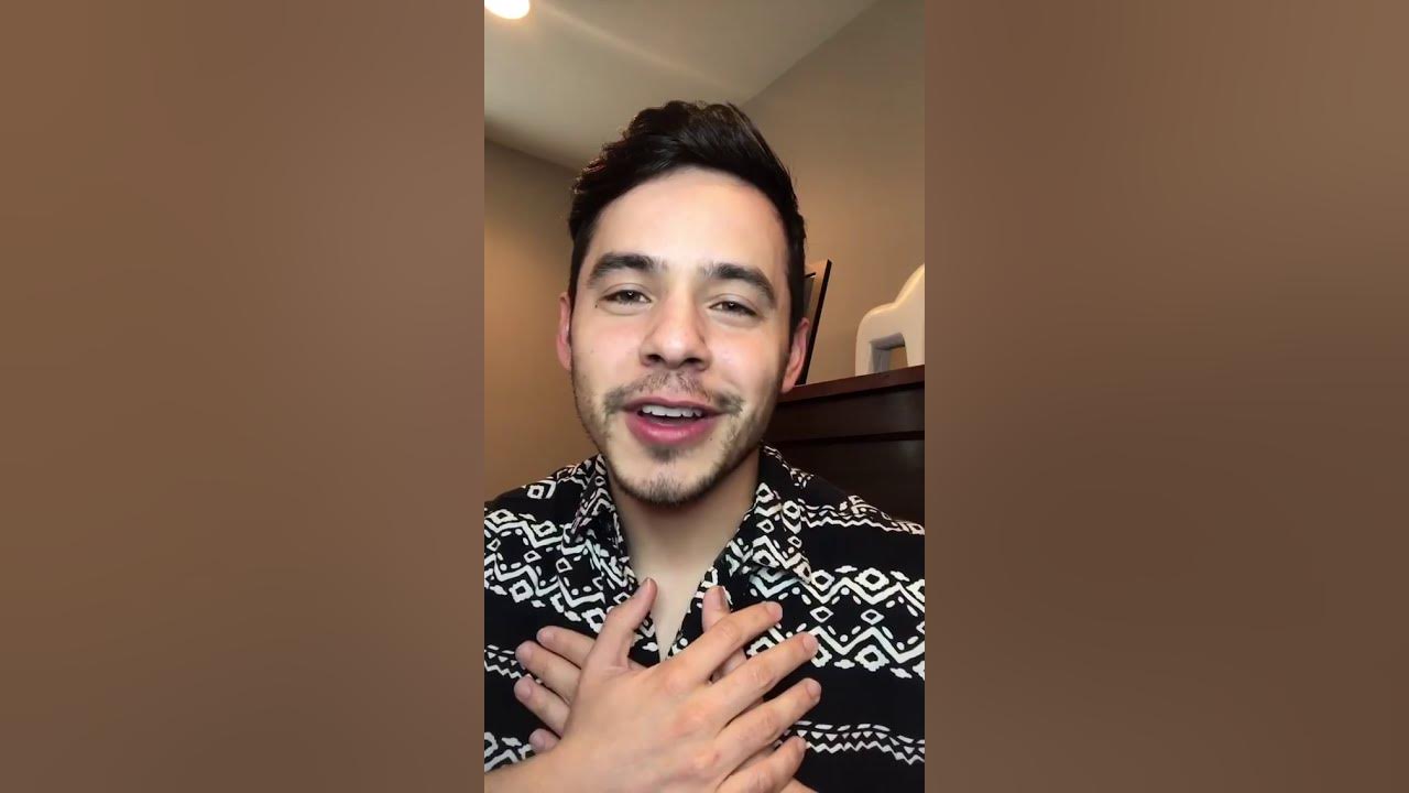 David Archuleta Tour Postponement Announcement (Due to COVID19) YouTube