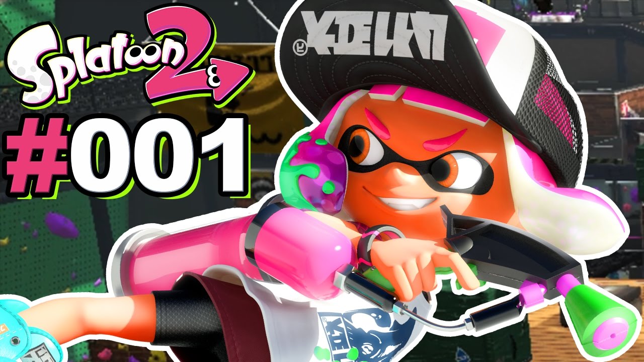 SPLATOON 2 DEMO 001 Inkjet Jetpack und Splat Dualies 🐲 Let's Play Splatoon 2 [Deutsch] YouTube