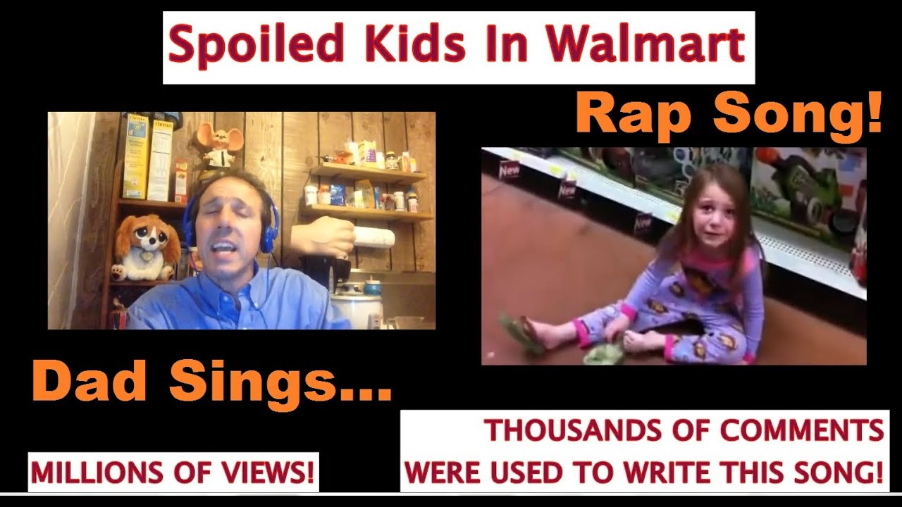 Spoiled Kids In Walmart The Remix! Viral Video Inspires Rap Song