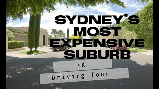 Sydney 4K Drive | Australia's Most Expensive Suburb | Point Piper | 🇦🇺