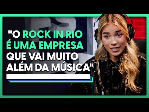 "TOCAR NO ROCK IN RIO FOI FASCINANTE, ELES SÃO UM EXEMPLO DE EMPRESA DE EDUCAÇÃO" | Rivkah