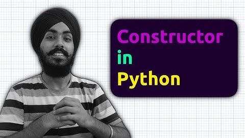 Constructor in Python - Jit Code (Hindi)