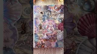 ASMR✨Mermaid🧜‍♀️#scrapbooking #journal#sea#asmr#art#sticker