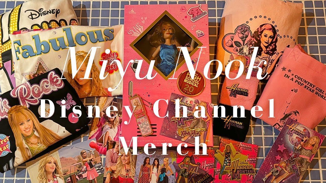 Disney Channel Merch 🎶| Disney Shopping | Haul | Nook | 買い物動画| 作業動画
