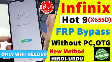 Infinix Hot 9 (X655D) FRP Bypass Without Pc 💯%💪 Working 