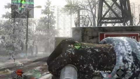 Ballistic knife across Grid