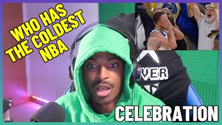 NBA celebrations but they get increasingly more cold Reaction