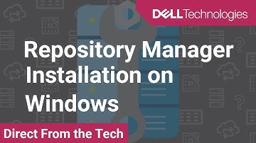 How to Install Dell EMC Repository Manager (DRM) on a Windows Operating System