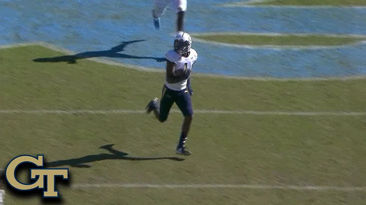 GT QB Tobias Oliver TD Bomb To Searcy for 86 Yards...