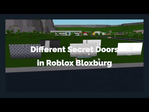 5 Best Hidden Door Designs Roblox Bloxburg Youtube - can my sister find my bloxburg secret rooms roblox