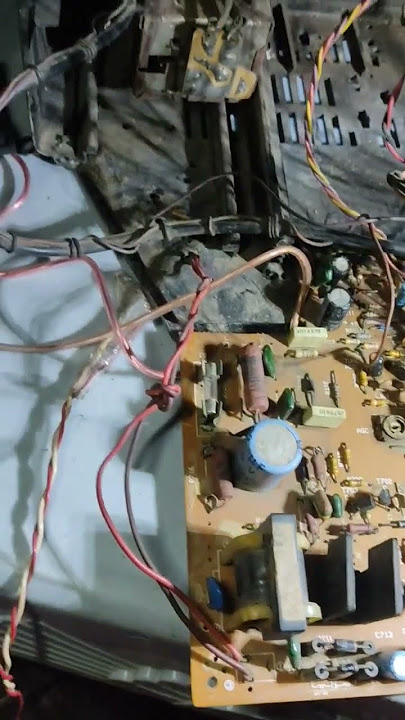old black and white TV fix audio video#shorts @ramexperiments
