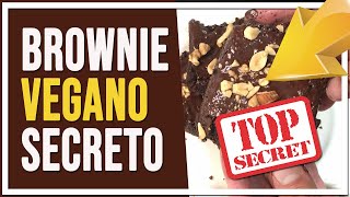 🍫 Receta de Brownie Vegano Natural con Ingrediente Secreto 😮