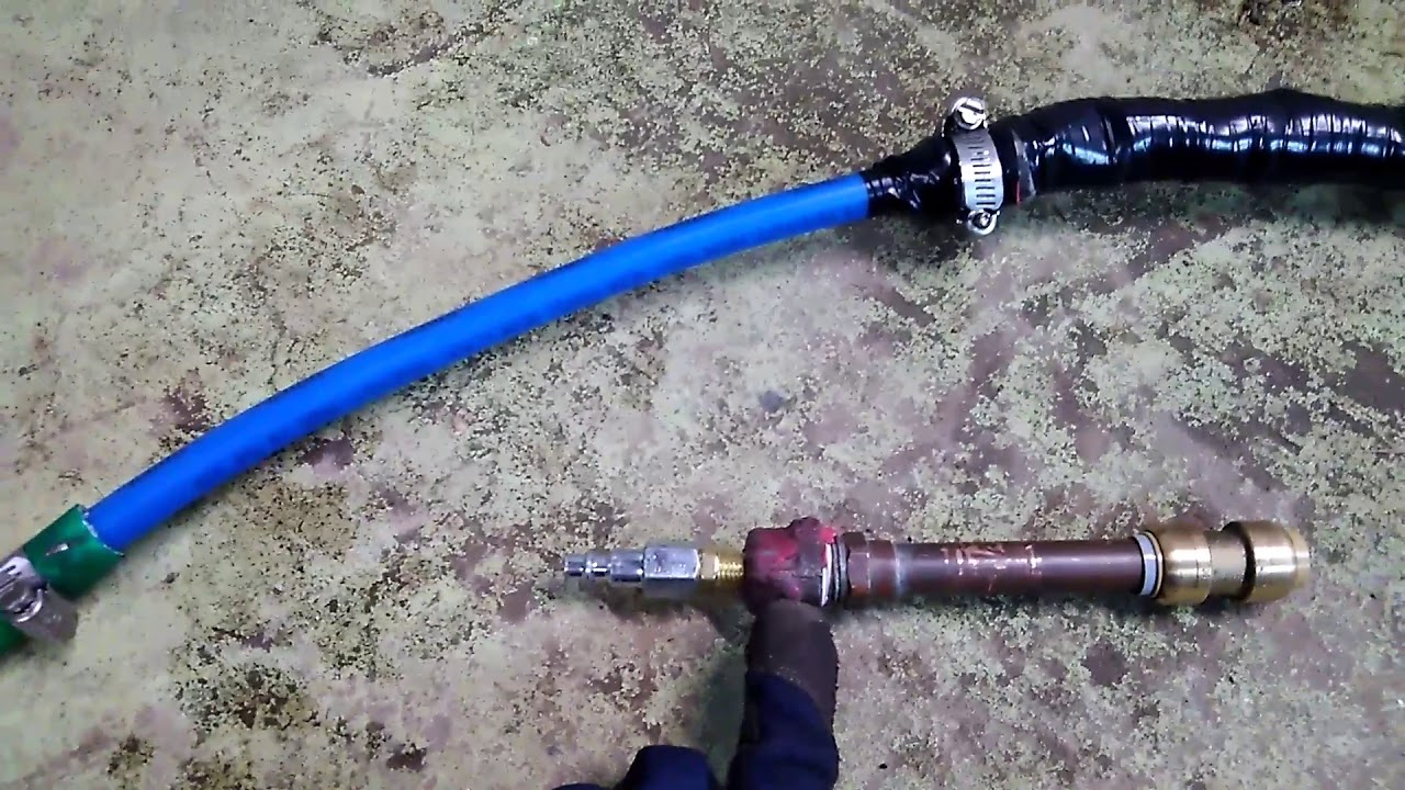 Clearing Drain Lines Without A Snake For Cheap... YouTube