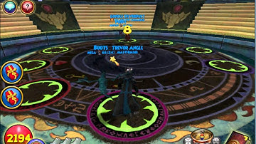 Wizard101- Pvp 1v1 Trevor Angle Vs. Anna DE/Ginelle SD/Blaine UB (6/1/13)