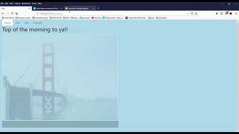 django tutorial using django bootstrap4, custom css and inserting mediaimages, videos