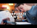 My Hourly Wage as a Corporate Lawyer - The SURPRISING Truth