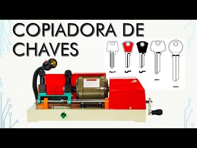 COPIADORA DE CHAVES , UNBOXING, DETALHES E MECANISMOS - YouTube