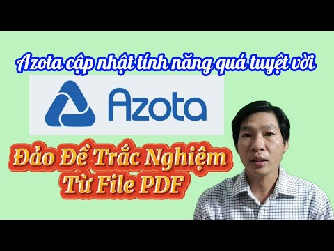 Đảo Đề Từ File PDF Không Lo Lỗi Font|@Vũ Thi Home