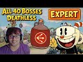 I Beat One Of Cupheads Hardest Challenges!! (Spread only on expert mode without dying)
