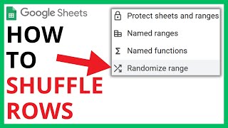 How to Shuffle Rows in Google Sheets [QUICK GUIDE]