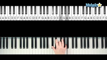 How to Play a C-sharp Augmented Chord (C#aug) on Piano
