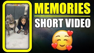 Memories of Brody and Guneet Love You Both | Family and Dog #shorts Video | Harpreet SDC