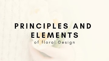 Principle and Elements of Floral Design Testimonials 2019