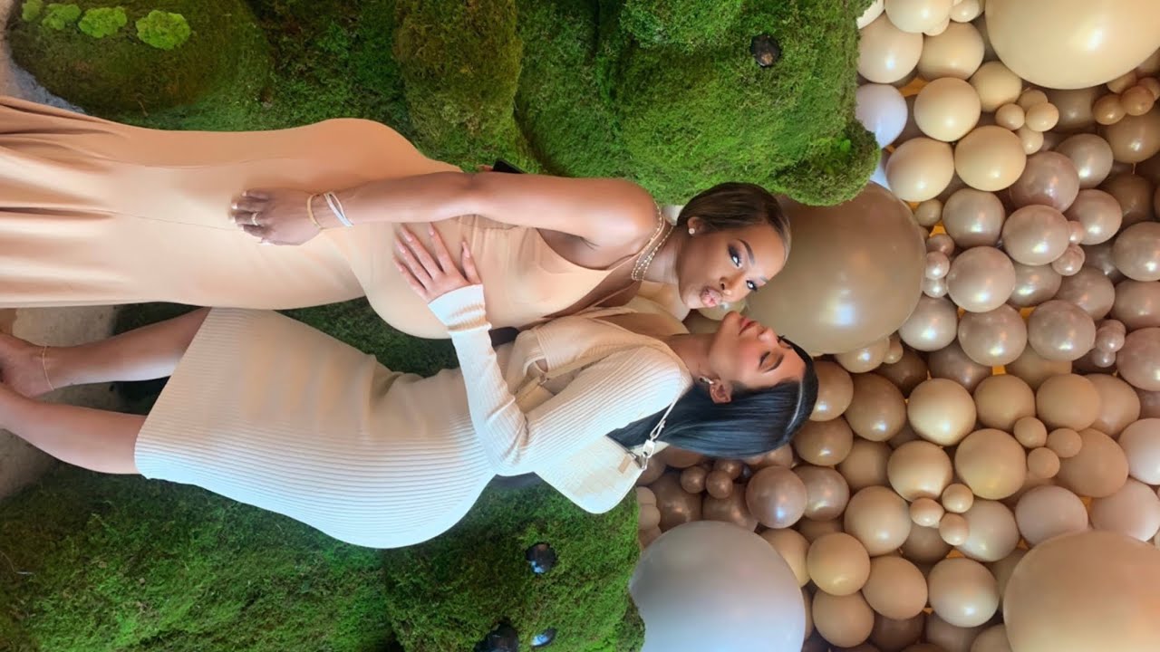 KYLIE JENNER AT MALIKA’S BABY SHOWER CUTE DECORATION YouTube