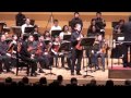 Tchaikovsky violin concerto  color philharmonic orchestra 1st concert