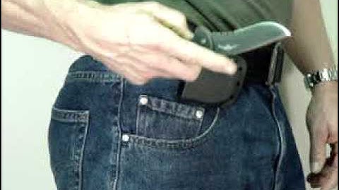 Rapid Deployment Sheath from Emerson Knives