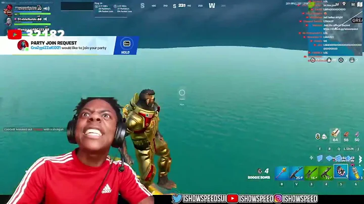 Mongraal 🎮 and Stableronaldo ⚽ rocket ride Ishowspeed 🐵 LLMMAAOOOOOOOOOOOOO