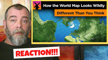 How The World Map Looks Wildly Different Than You Think REACTION!!!