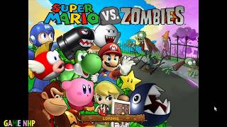PvZ Mod Mario VS Zombies (Nintendo vs Zombies) - GamePlay