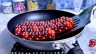 Steak Dinner - Dice In Real Life 2 / Stop Motion Cooking & ASMR screenshot 2