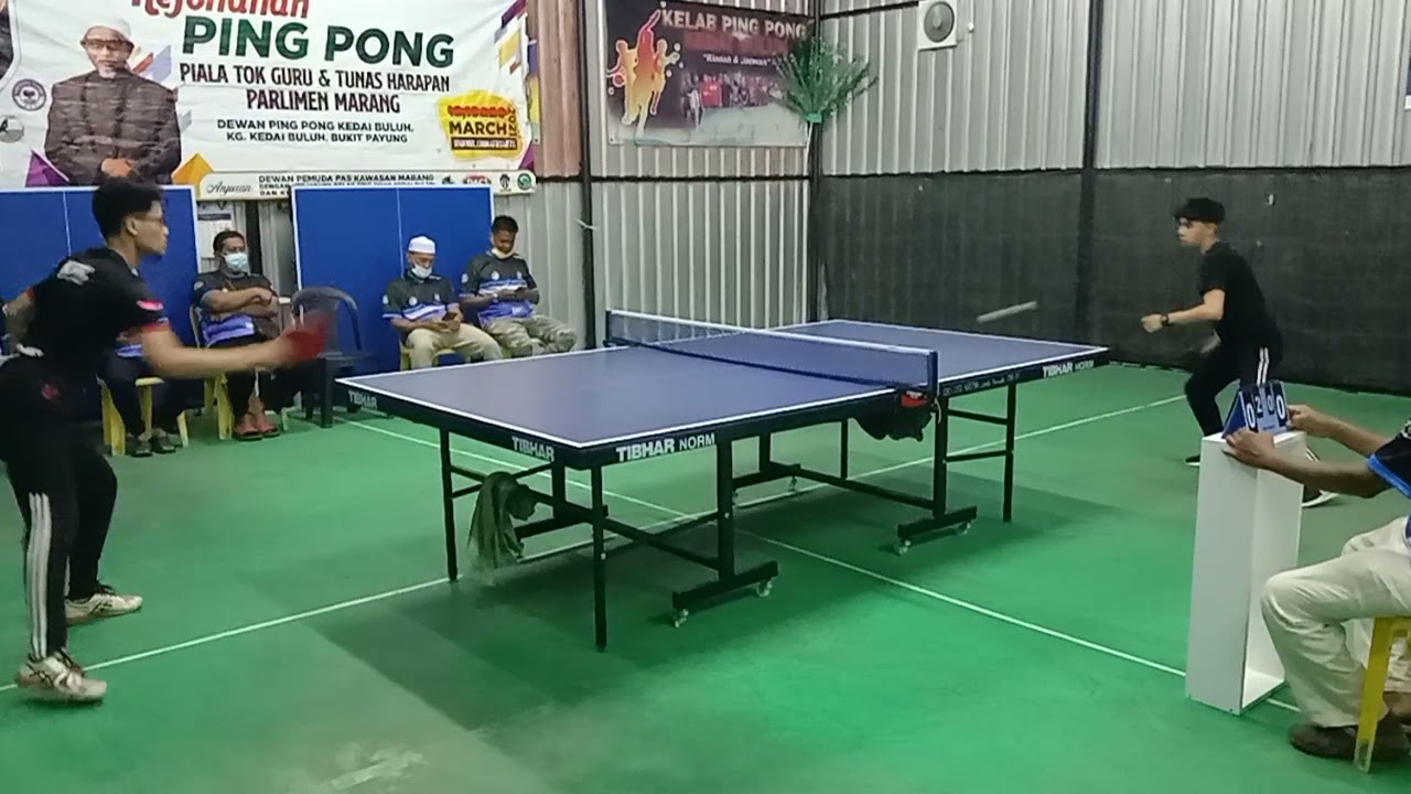 Final Kejohanan Ping Pong Ptg Parlimen Marang Youtube