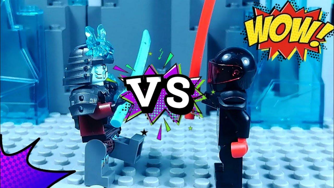 лего ниндзяго генерал Векс VS Мистер Э (короткая анимация) - YouTube
