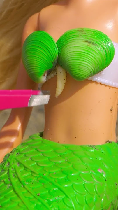 The Doll Mermaid Turned Into a Real One?!🤩 #shorts