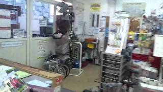 ルイガノ２９erと日東製モールトン中空パイプボトルゲージ