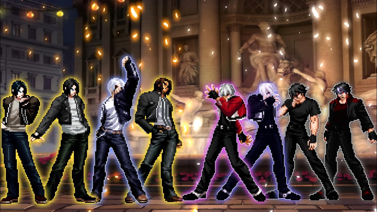 [KOF Mugen] Kyo Team VS. Rock Team