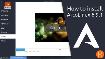 How to install ArcoLinux 6.9.1