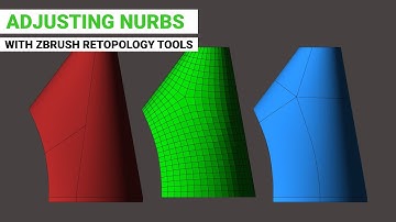 Fixing Broken NURBS surface: NURBS Retopology using ZRemesher & Mesh to Solid using CAD