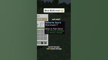 136 Damage Sword in minecraft 😱😱😱