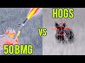 50 cal hog hunting - Thermal Drone hunting