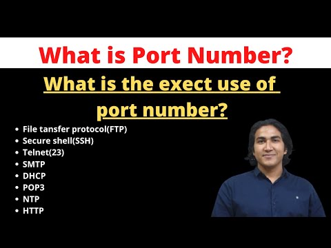 What is port number in networking | what is the use of port number |port number explain with example