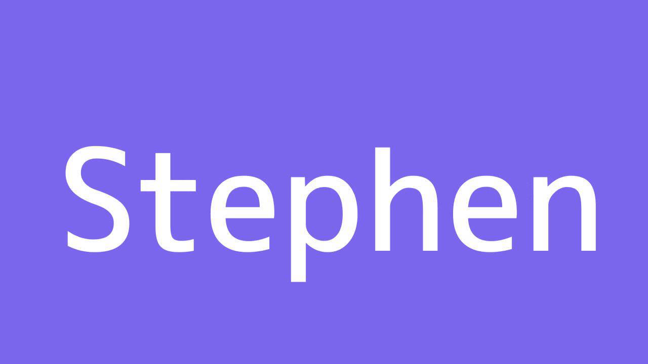 How To Say Stephen In Spanish YouTube How To Say Stephen In Spanish YouTube