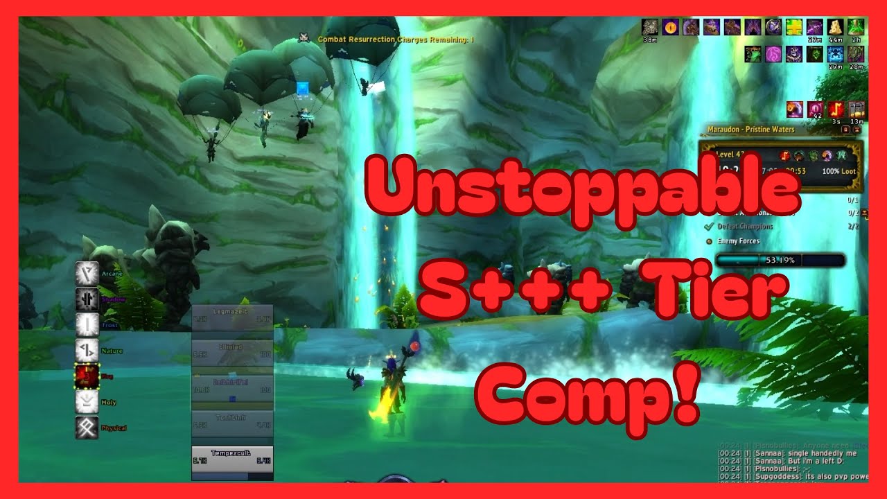 This S+++ Tier Meta Comp is Unstoppable!!! +42  Maraudon Pristine Waters | CoA M+ | Heretic