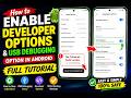 How to Enable Developer Options & USB Debugging Option in Android Full Tutorial